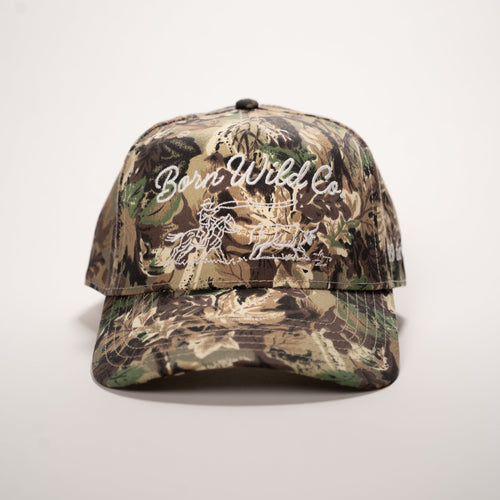 "99 FOR THE 1" CAMO SNAPBACK  - WHITE