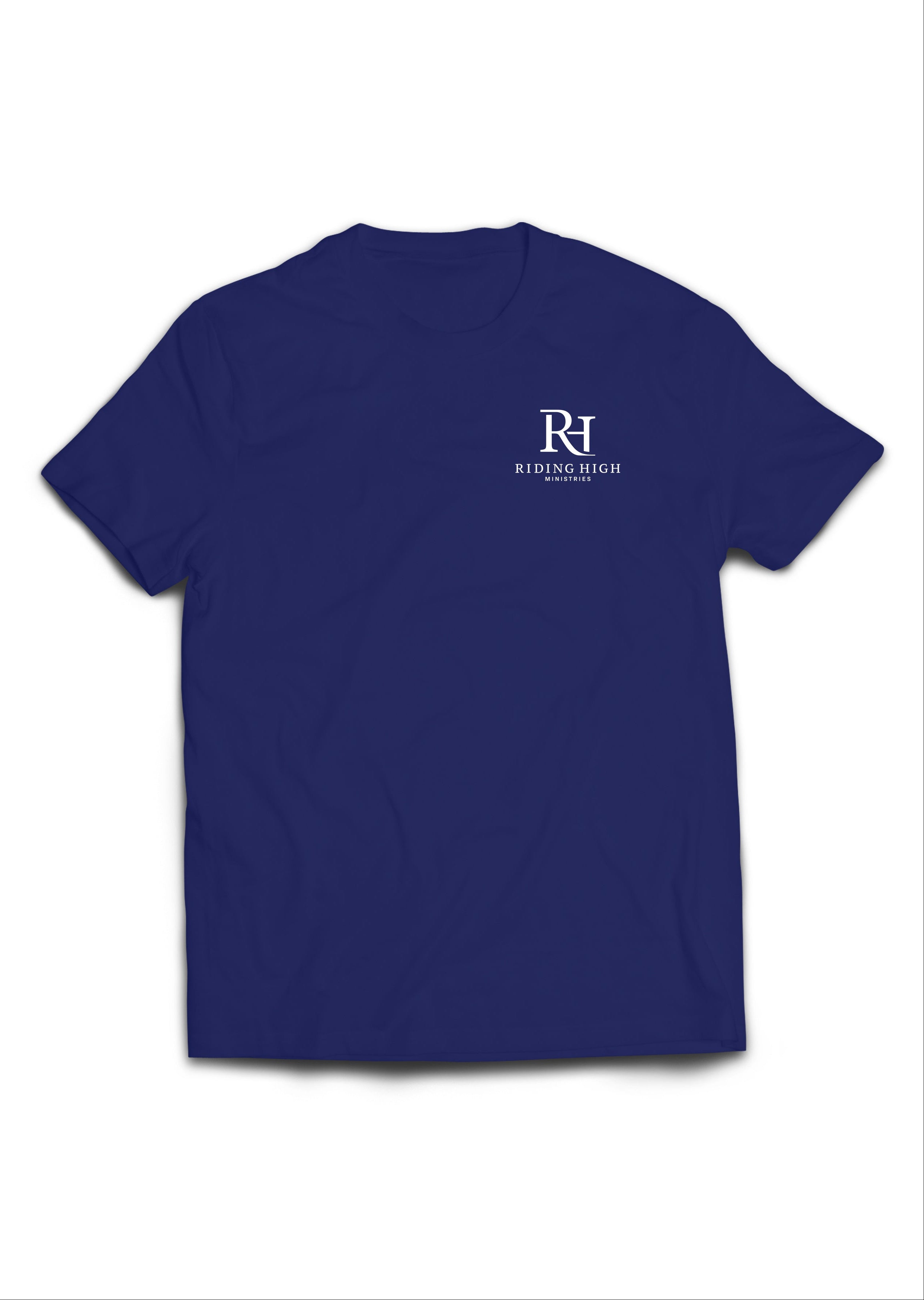 PRE-ORDER YOUTH "BORN WILD" TEE - BLUE/WHITE