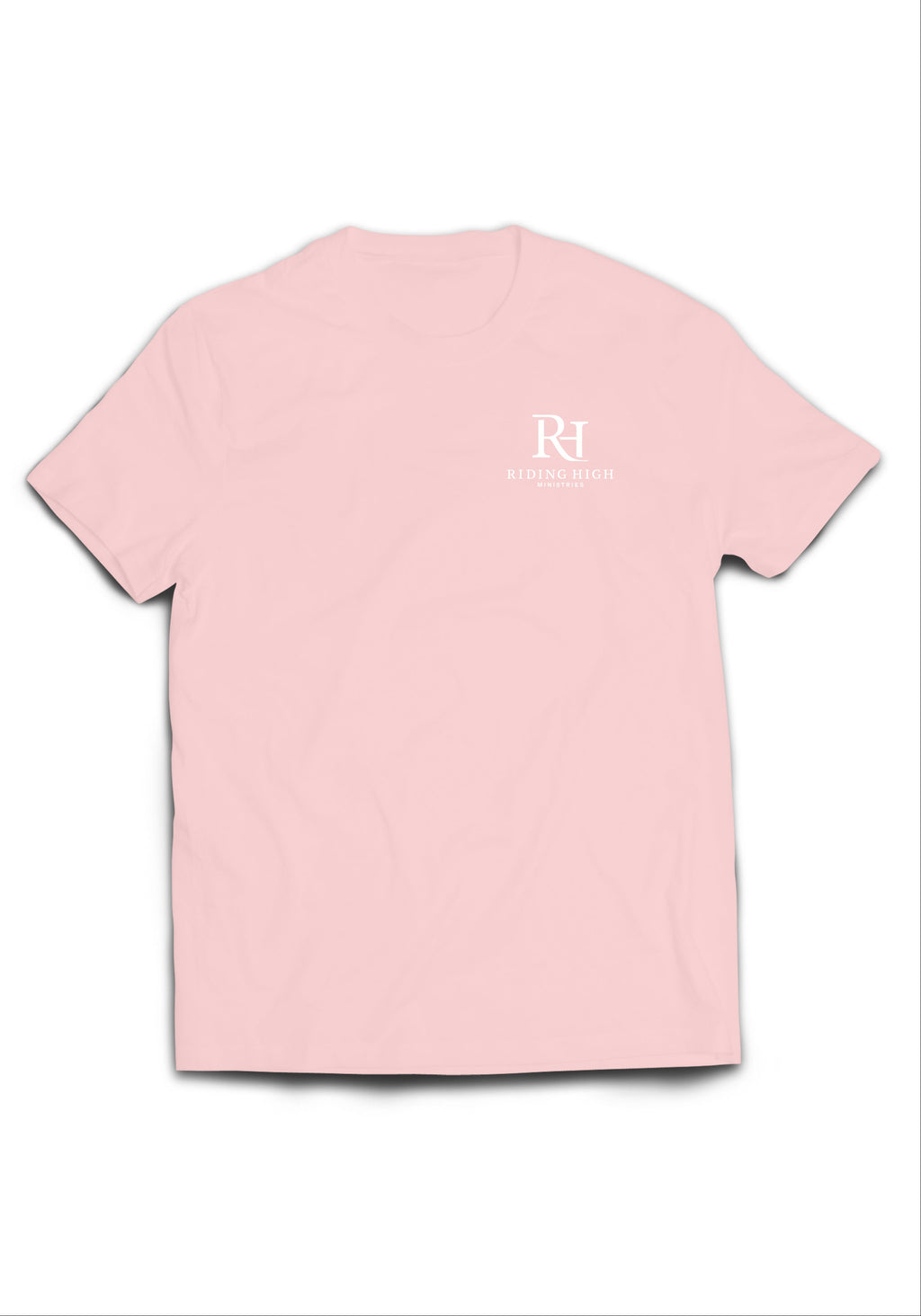 PRE-ORDER YOUTH "BORN WILD" TEE - PINK/WHITE