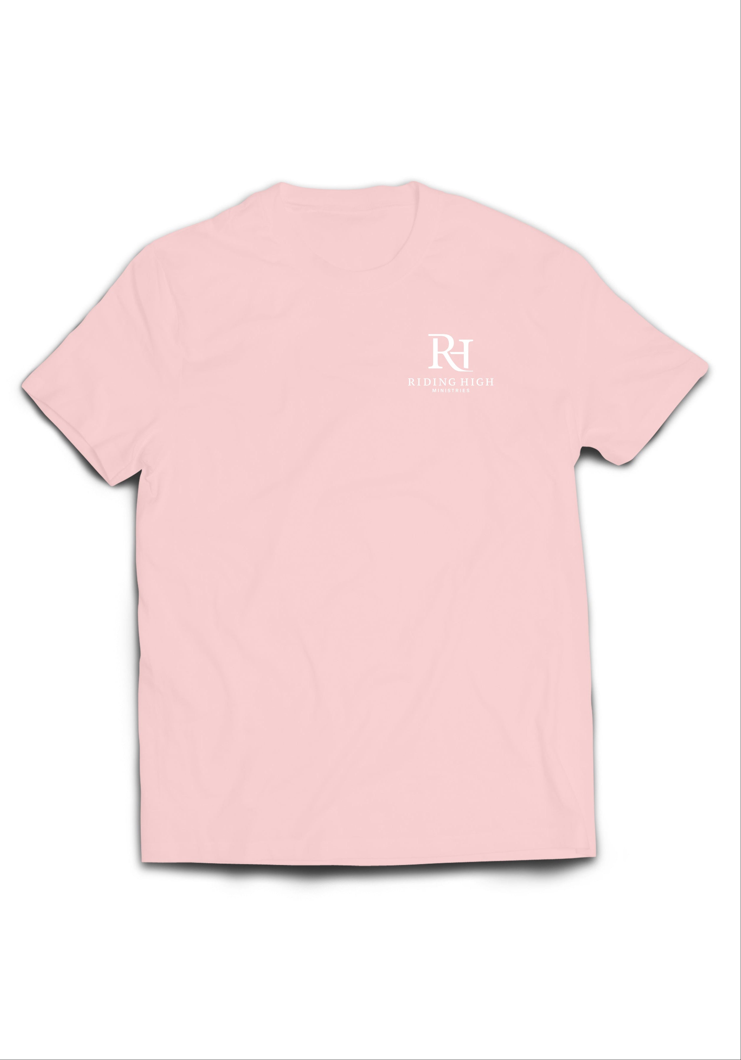 PRE-ORDER YOUTH "BORN WILD" TEE - PINK/WHITE
